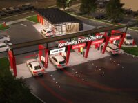 KFC drive-through only store concept