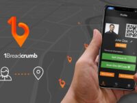 A check-in app identifies customer visits