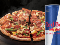 Dominos launches Red Bull