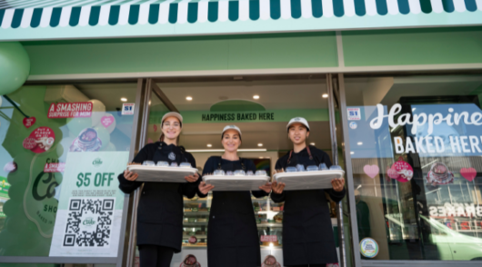 Cheesecake Shop Canberra rebrand