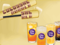 Chatime collab Maybelline
