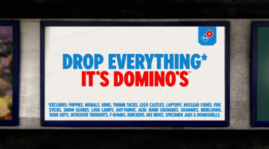 Domino's Drop Everything platform