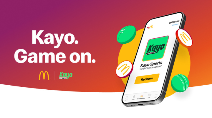 Macca's Kayo partnership rewards