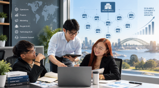 franchise network growth offshoring